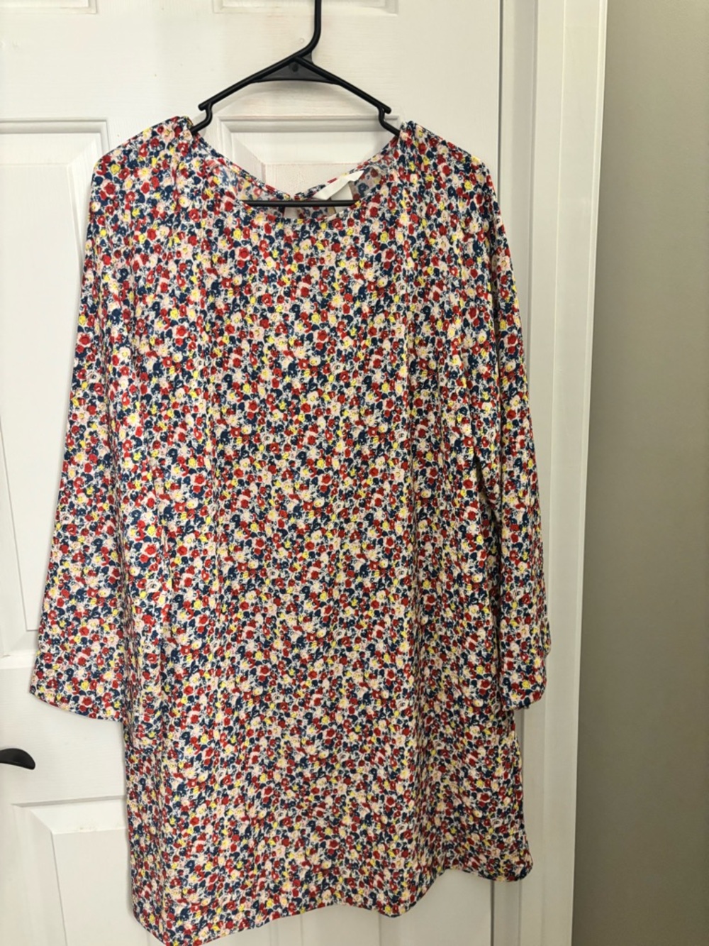 Floral Shift Dress in Multicolor H&M Brand New